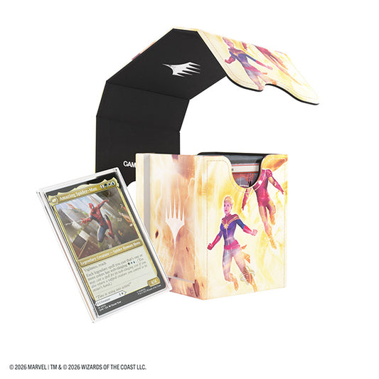 Deckbox: MTG Squire PLUS 100+ XL- Marvel Super Heroes- Door of Destinies