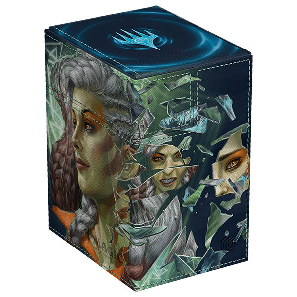 Deck Case: Flip'n'Tray 133+ MTG- Reality Fracture- Blue Uncommon / Green Uncommon