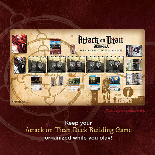 Attack on Titan Deck-Building Game Playmat