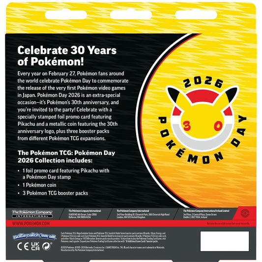 Pokémon TCG: Pokémon Day 2026 Collection Box