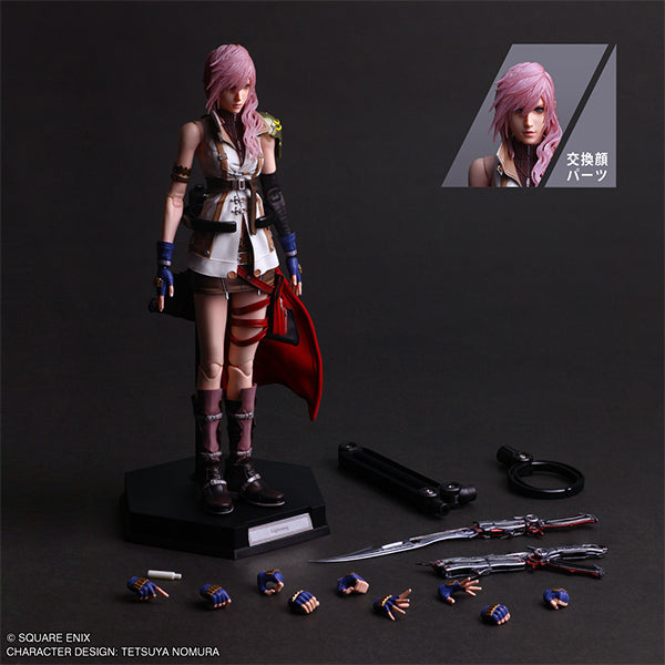 Play Arts Shin Action Figure: Final Fantasy XIII- Lightning