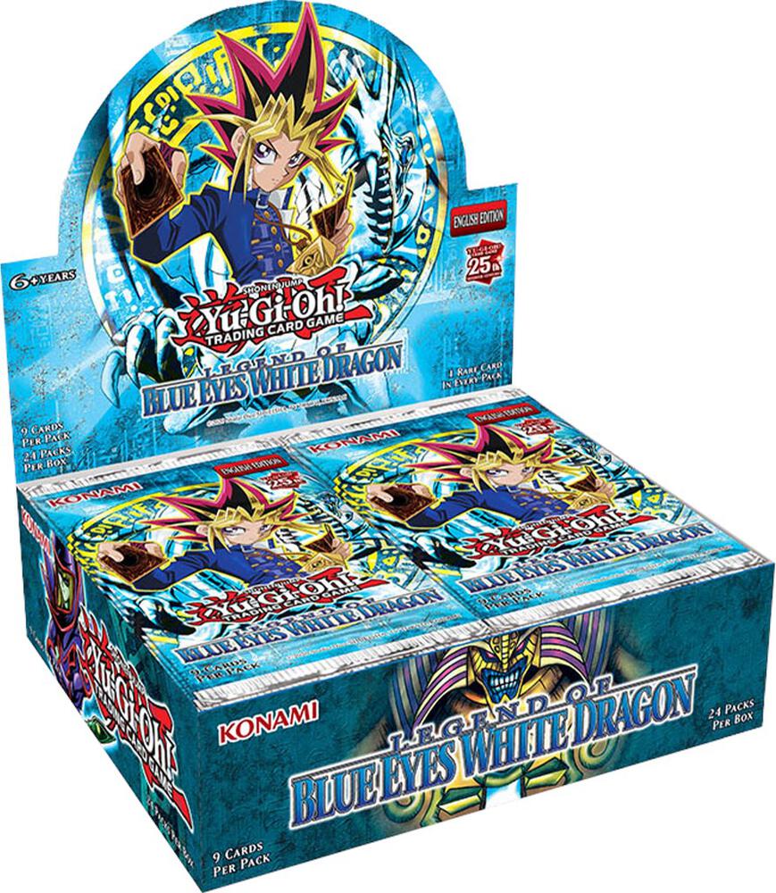 dragons legend booster box Yu-Gi-Oh! 25th Anniversary: Legend of Blue-Eyes White Dragon Booster Box