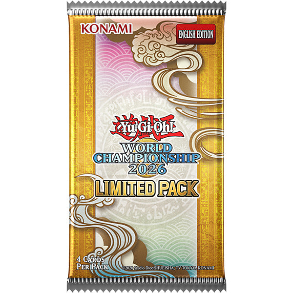 Yu-Gi-Oh: 2026 World Championship Limited Pack Booster Display (OTS Only)