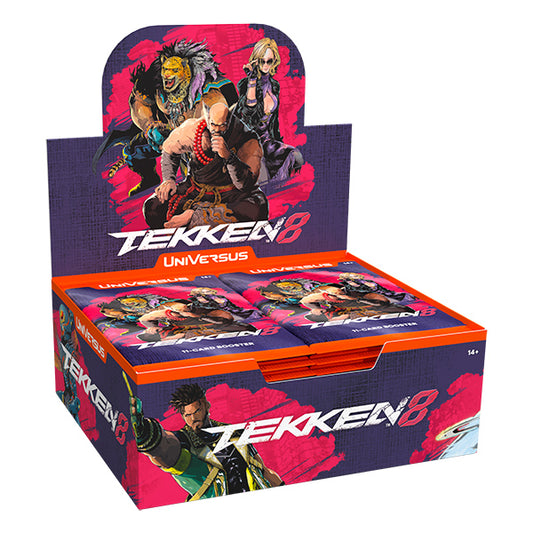 Universus CCG: Tekken 8- Booster Display (24 Packs) PRE-ORDER