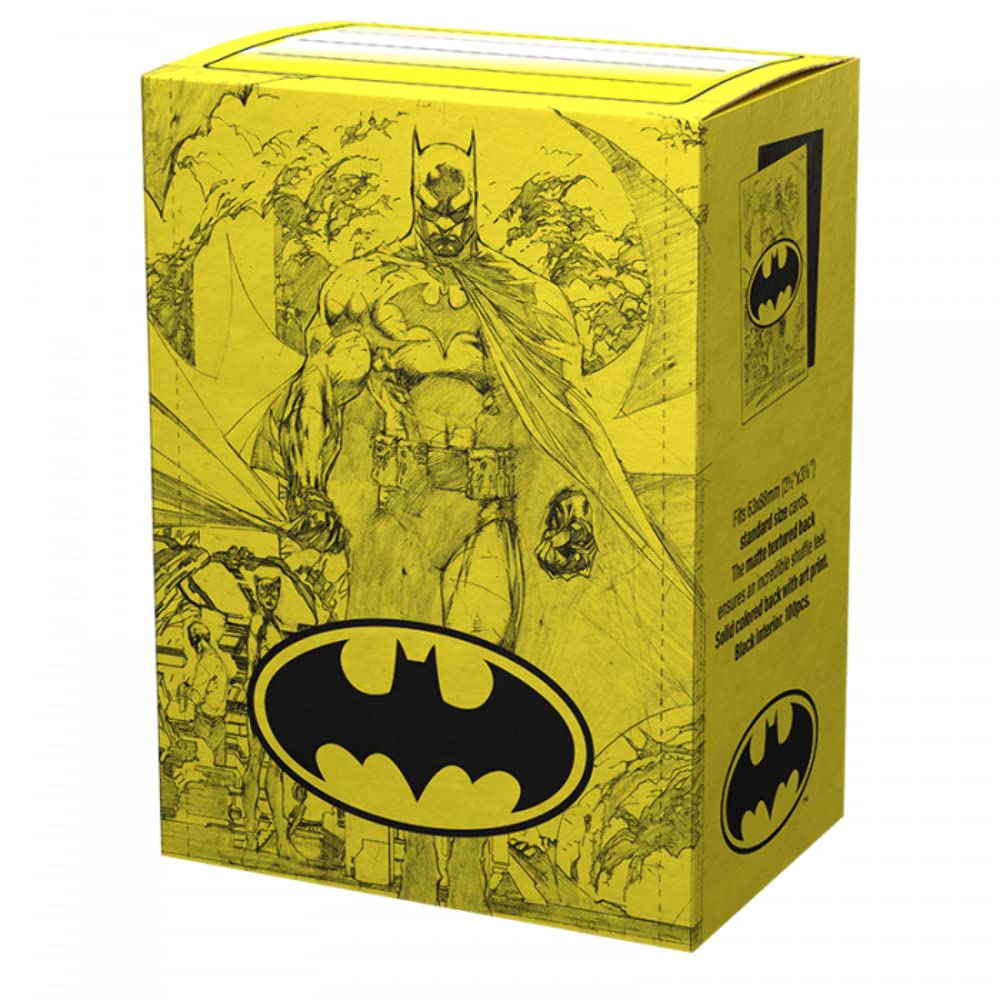 Dragon Shield Arcane Sleeves Limited Edition Matte Dual Art: Batman Core 100CT