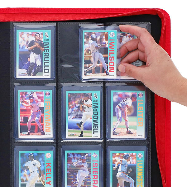 Portfolio: 9-Pocket Zippered LX Toploader Binder