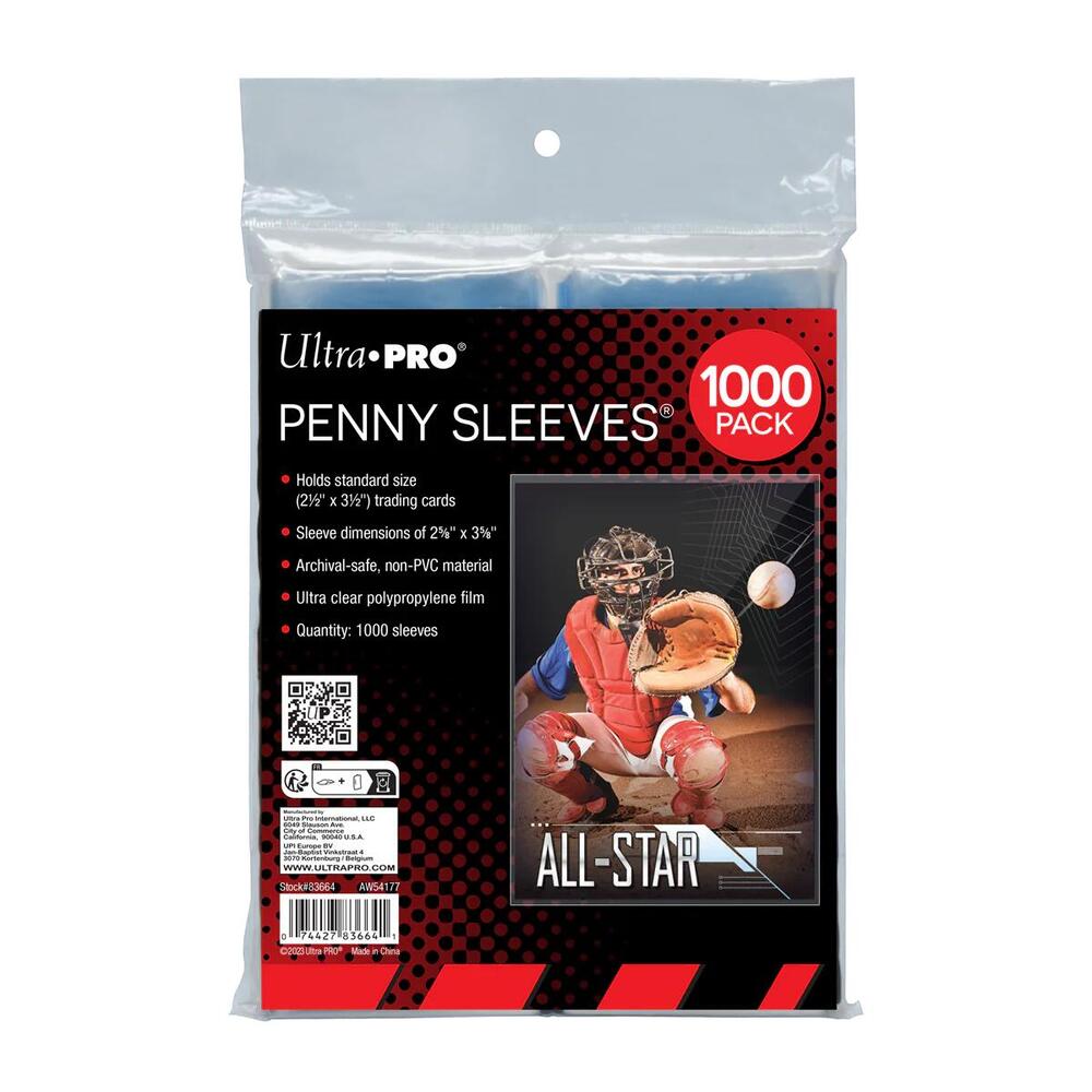 Ultra Pro: Soft Card Penny Sleeves - Standard (1000-Pack)