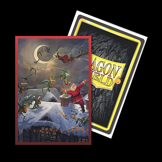 Dragon Shield Sleeves: Japanese- Brushed 'Christmas 2023' Art, Limited Edition (60 ct.)