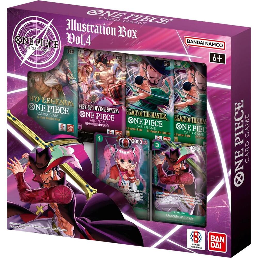 One Piece Card Game - Illustration Box Vol. 3 & Vol.4