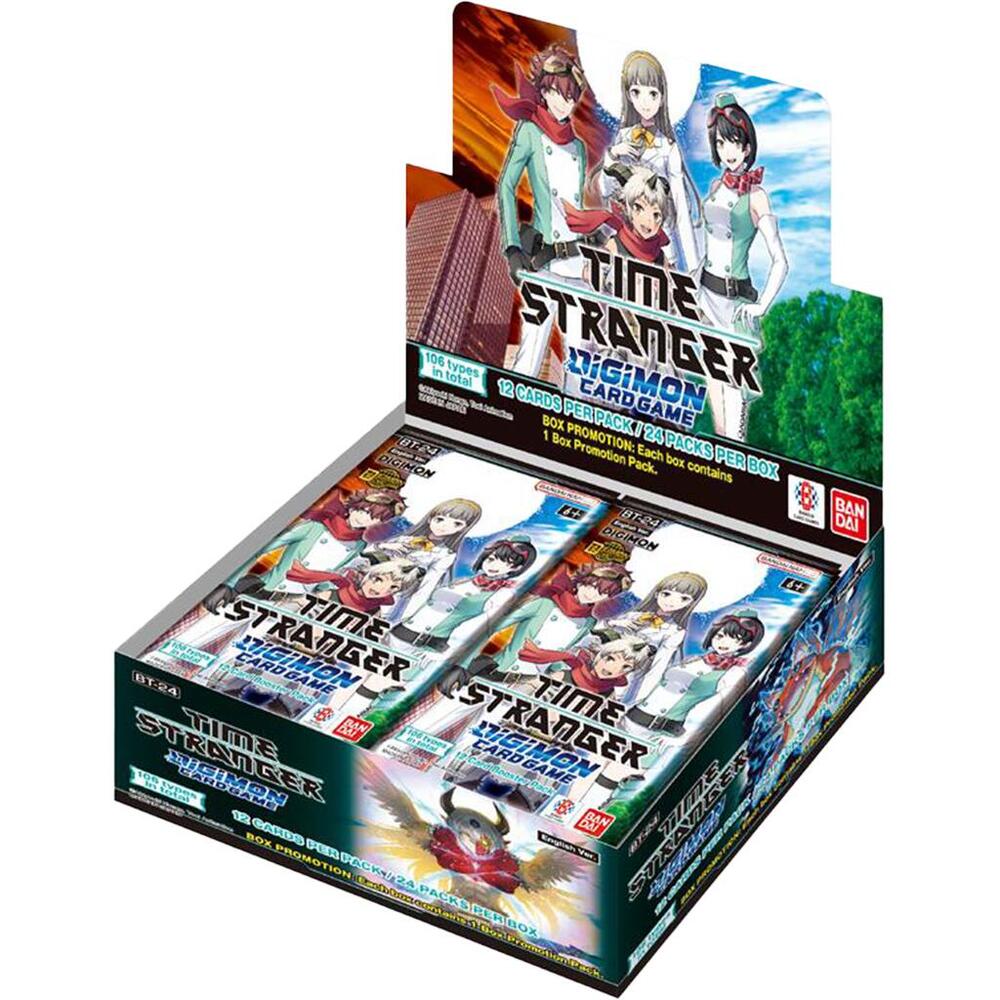 DIGIMON CARD GAME: TIME STRANGER BOOSTER (BT24) Holo Horse Games LLC DIGIMON CARD GAME: TIME STRANGER BOOSTER (BT24) Holo Horse Games LLC