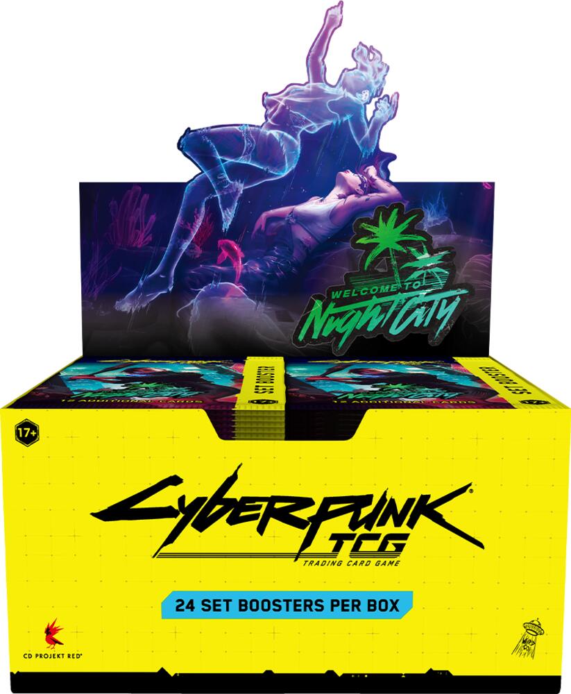 CYBERPUNK TCG: Welcome to Night City - Retail Booster Box (36ct)