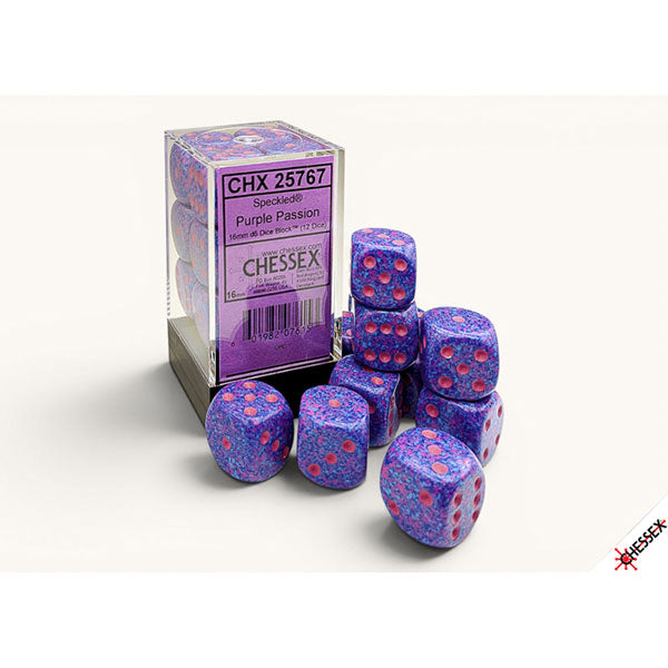 Chessex Dice Sets: Speckled 16mm d6