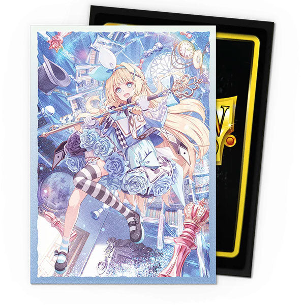 Dragon Shield Sleeves: Standard DUAL- Matte 'Grand Archive Alice, Golden Queen' Art, Limited Edition (100 ct.)