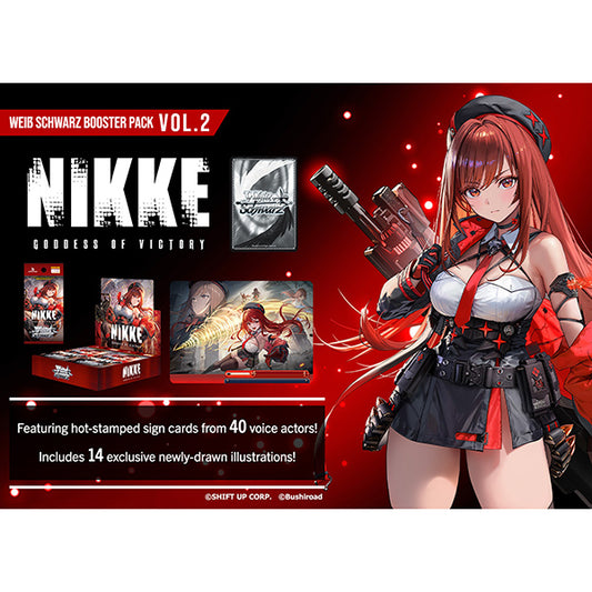 Weiss Schwarz: GODDESS OF VICTORY: NIKKE Vol.2 Booster Display (10 Packs) PRE-ORDERS