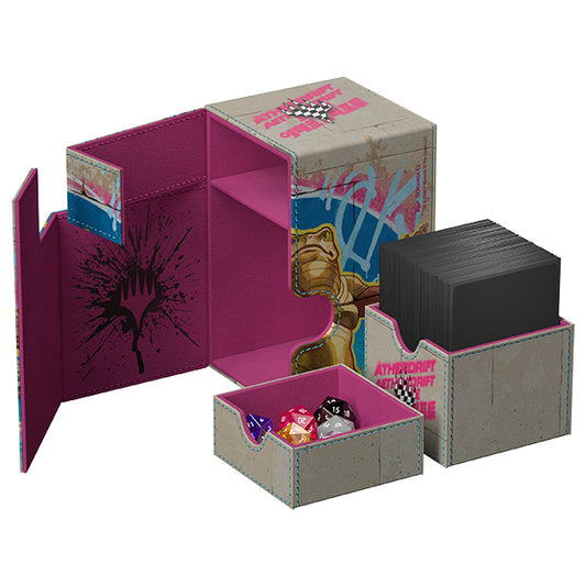 Deck Case: Flip´n´Tray 100+ Xenoskin MTG- “Aetherdrift”- Sab-Sunen, Luxa Embodied