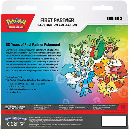 Pokemon TCG: First Partner- Illustration Collection Case (Series 3)