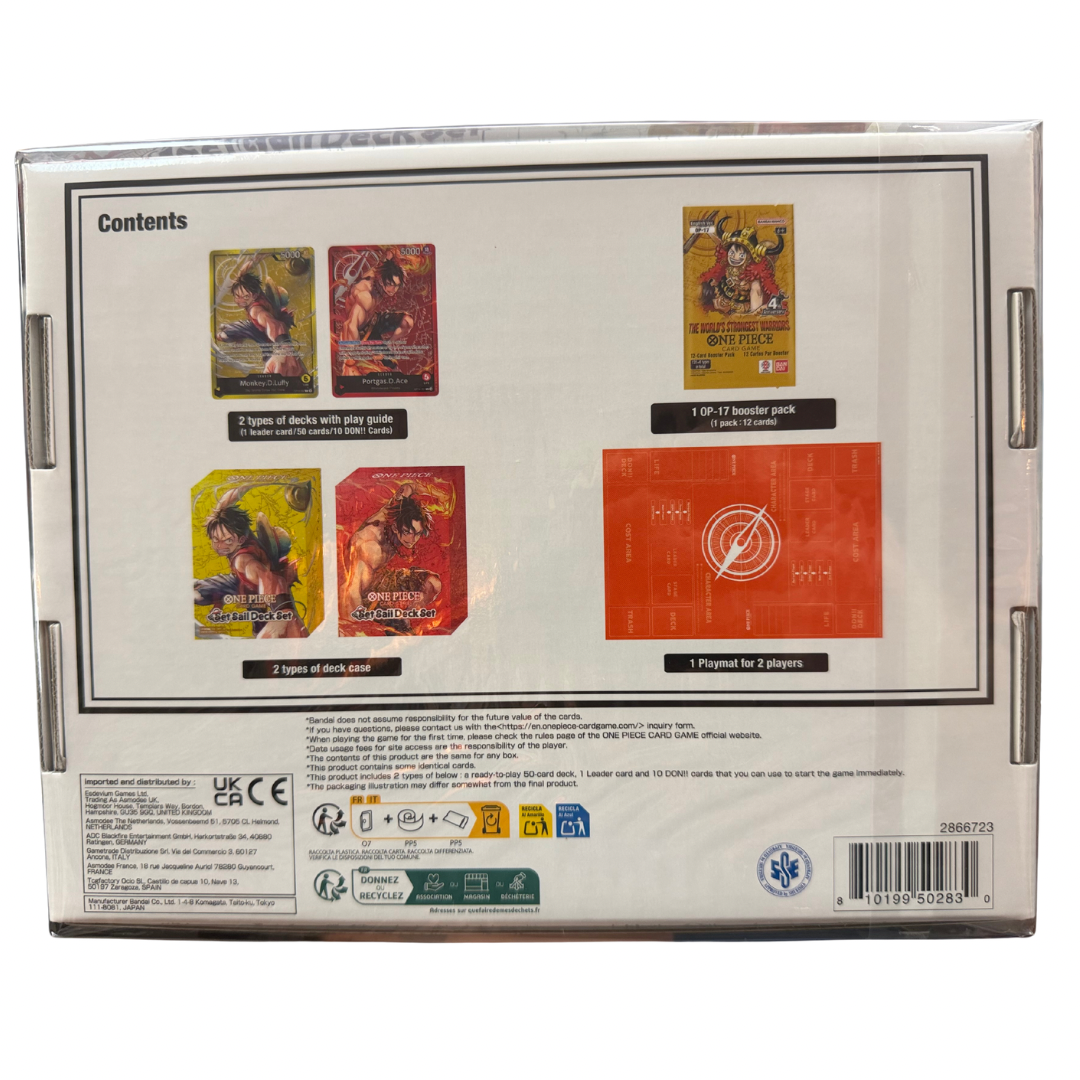 One Piece Card Game: Set Sail Deck Set - Set Sail Deck Set (SD01)