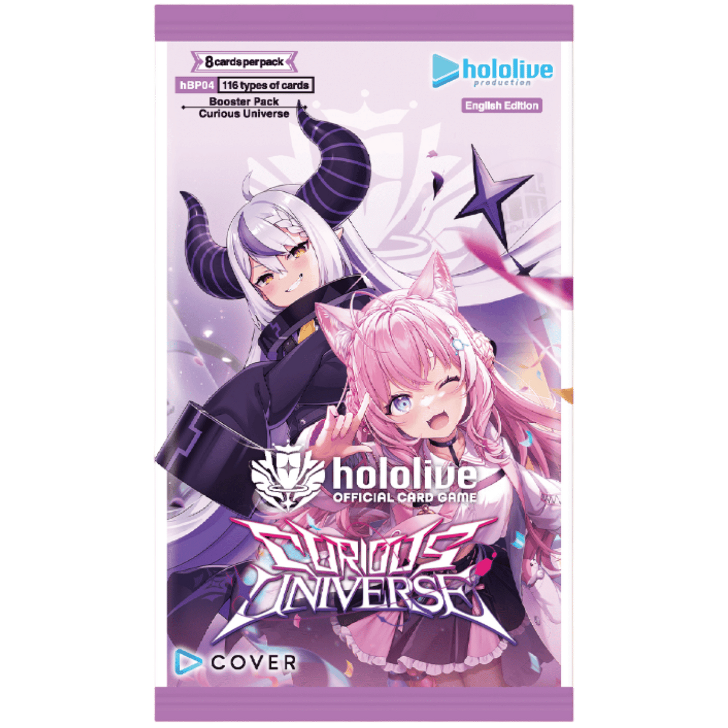 hololive OFFICIAL CARD GAME Booster Pack – Curious Universe (HBP04E)