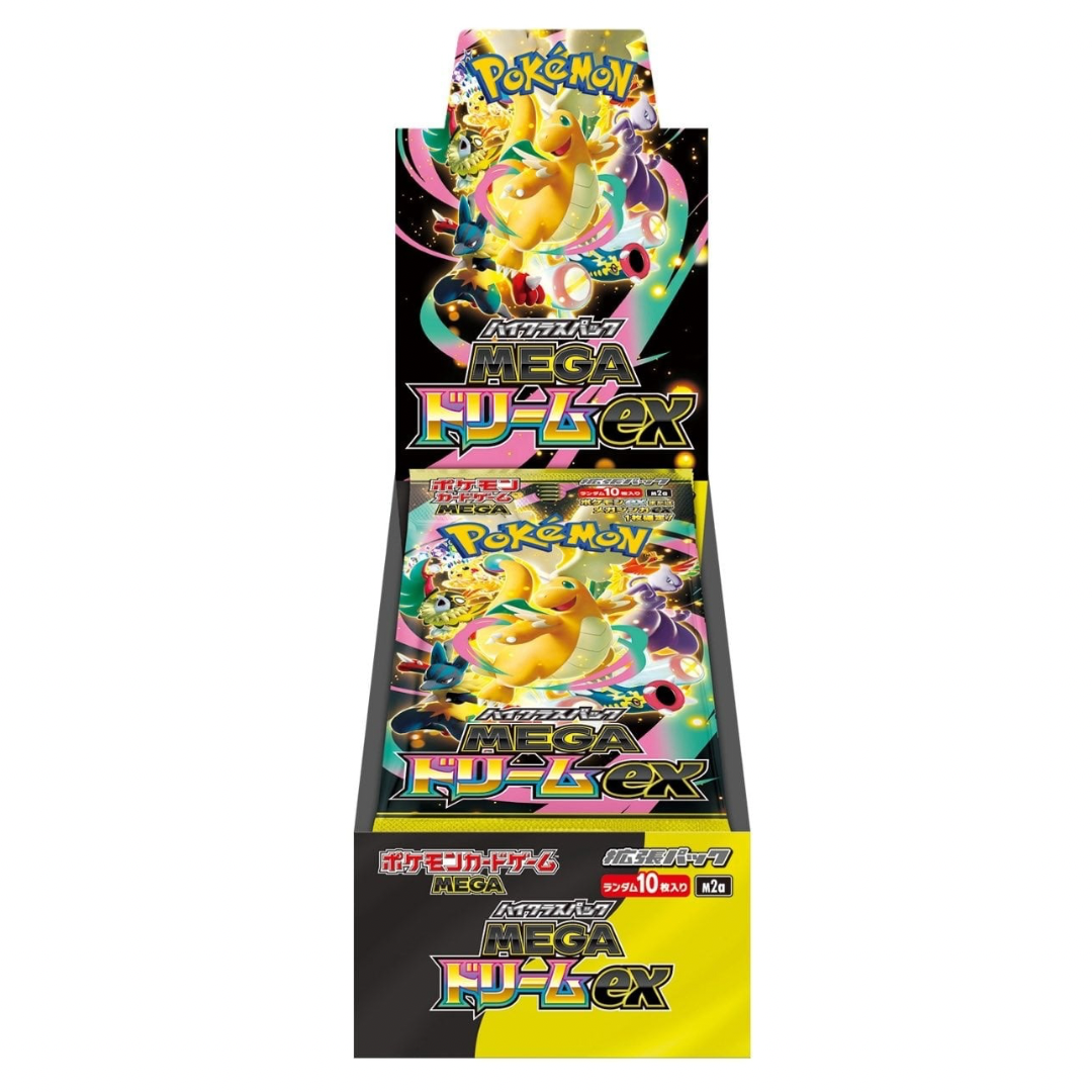 Pokemon Japanese Mega Dream ex Booster Box Pokemon Japanese Mega Dream ex Booster Box