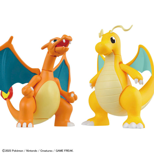 Pokemon Model Kit: Charizard & Dragonite English Edition
