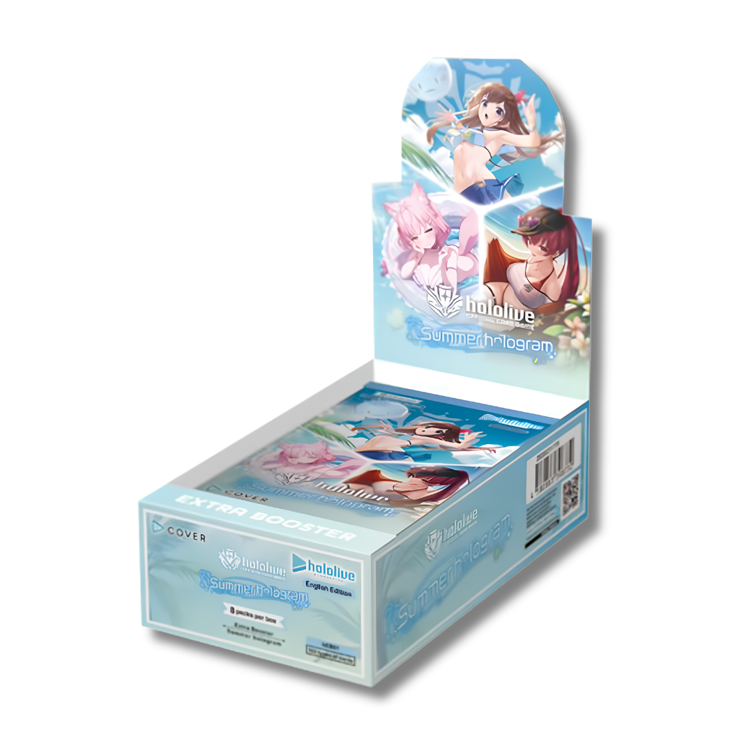 Hololive OCG: Summer hologram Extra Booster Display