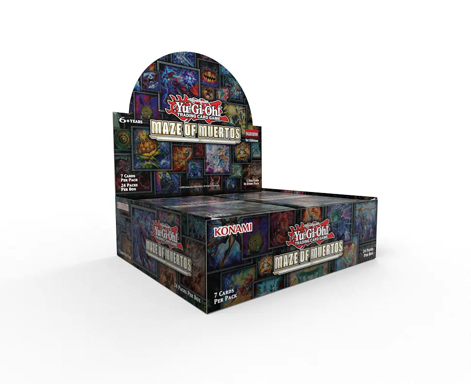 Yu-Gi-Oh: Maze of Muertos Booster Display – Holo Horse Games LLC