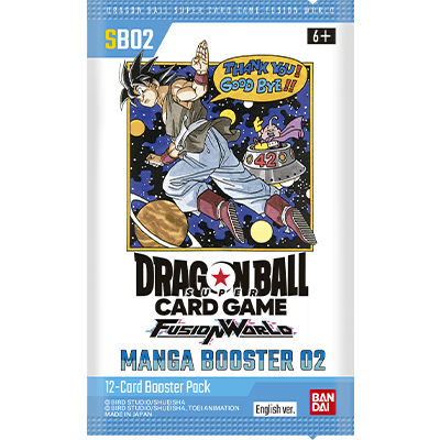 DRAGON BALL SUPER TCG: FUSION WORLD MANGA BOOSTER (SB02)