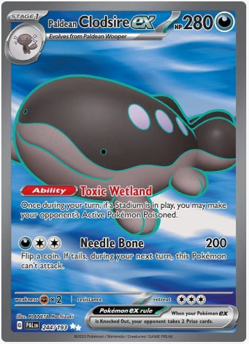 Paldean Clodsire ex - 244/193 - SV02: Paldea Evolved