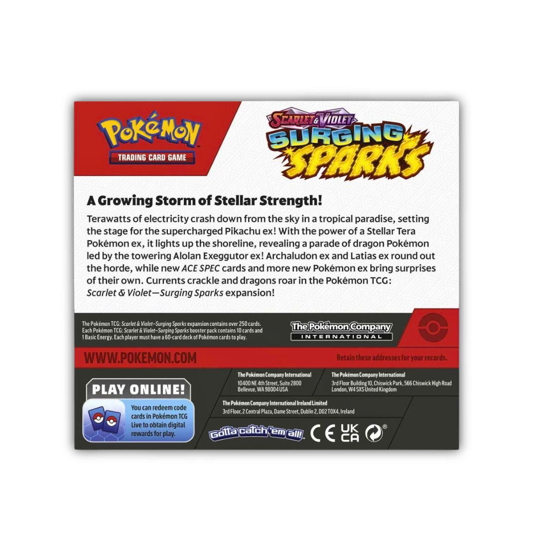 Pokémon TCG: Scarlet & Violet-Surging Sparks Products