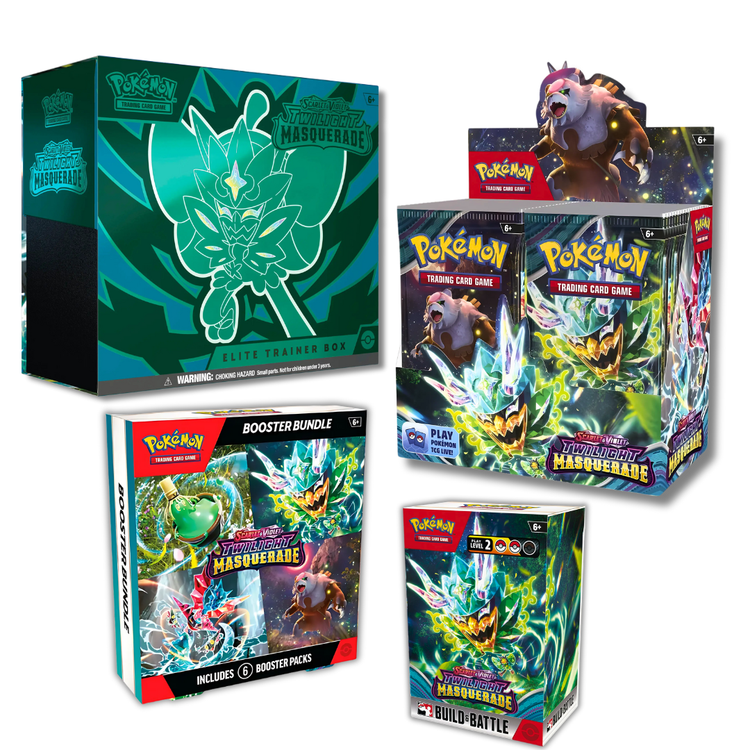 pokémon tcg twilight masquerade booster bundle box Pokémon TCG: Twilight Masquerade Products – Holo Horse Games LLC