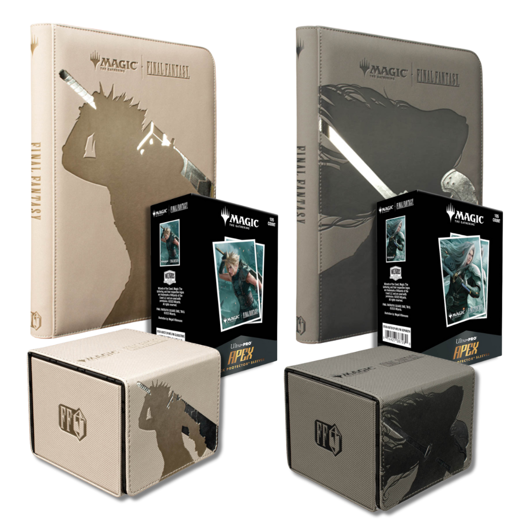 ultrapro mtg final fantasy Ultra Pro Premium Alcove Edge Deck Box - Magic: The Gathering