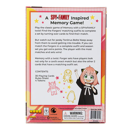 SPYxFAMILY: Search For Seasons- A Memory Game