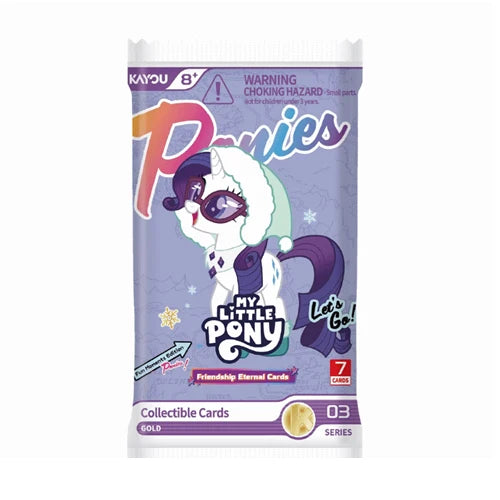My Little Pony Collectable Cards: Friendship Eternal Cards- Fun Moments Edition Display- 003A (20 packs)