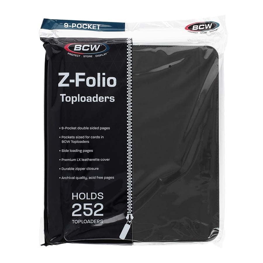 bcw card binder Z-Folio 9-Pocket Album
