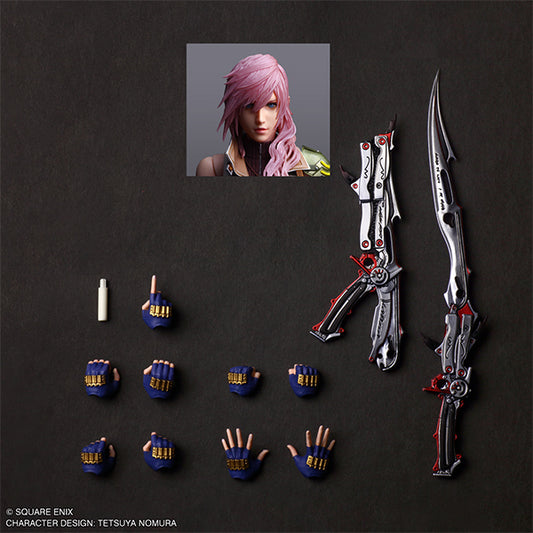 Play Arts Shin Action Figure: Final Fantasy XIII- Lightning