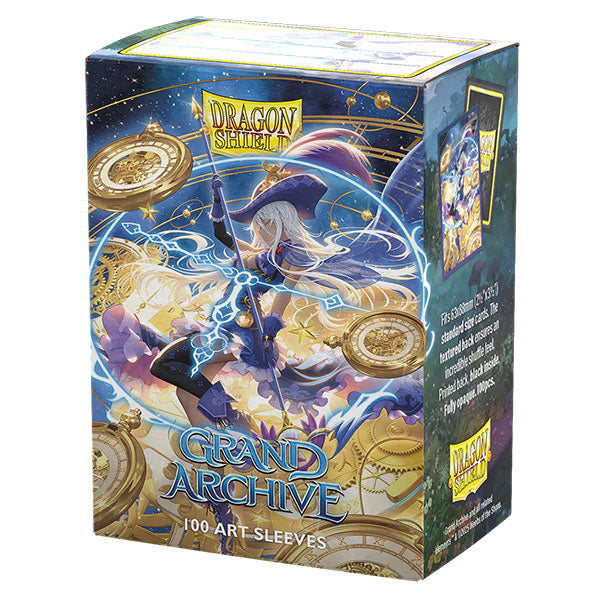 Dragon Shield Sleeves: Standard DUAL- Matte 'Grand Archive Chronowarp' Art, Limited Edition (100 ct.)