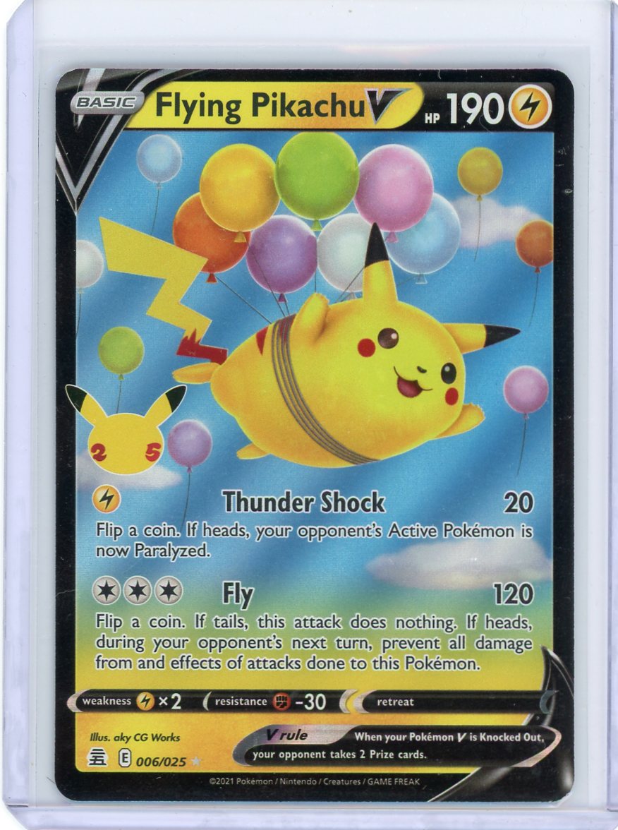 Flying Pikachu V - Celebrations