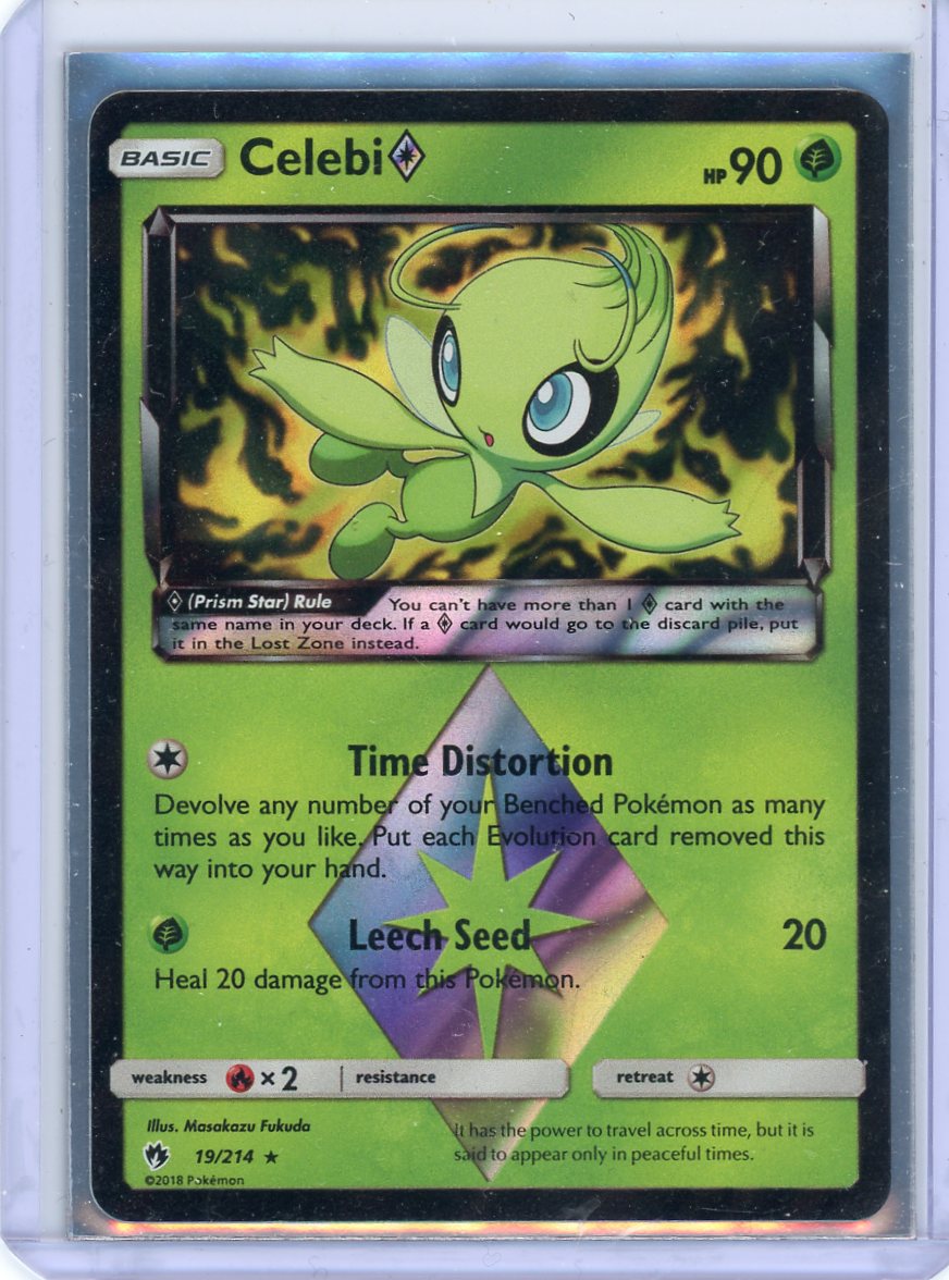 Celebi Prism Star - SM - Lost Thunder