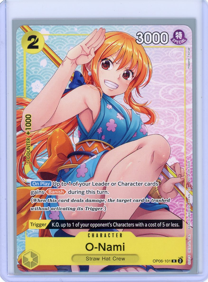 O-Nami (Welcome Pack Vol. 2) - One Piece Promotion Cards