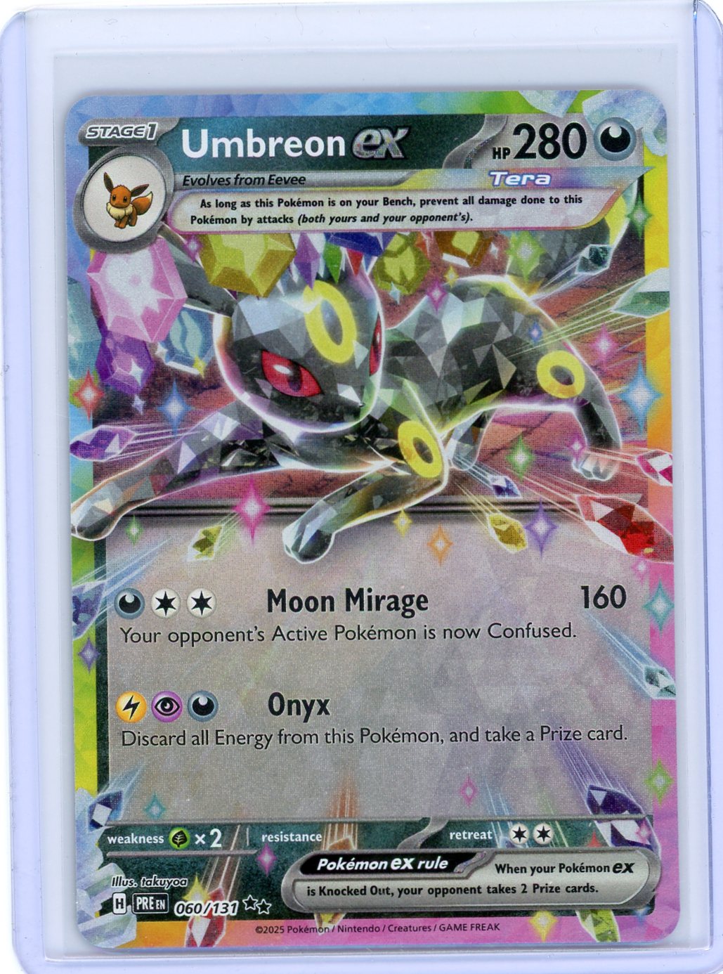Umbreon ex - 060/131 - SV: Prismatic Evolutions