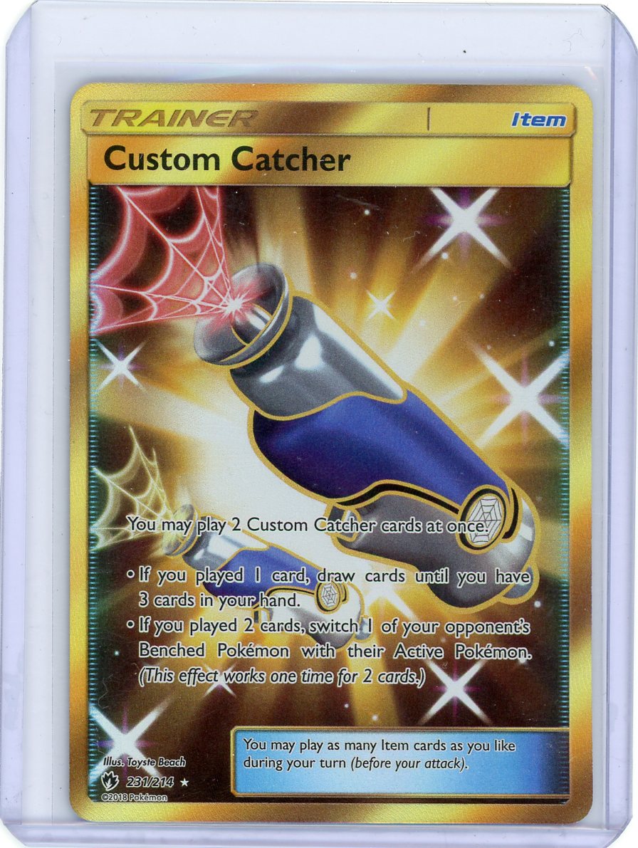 Custom Catcher (Secret) - SM - Lost Thunder