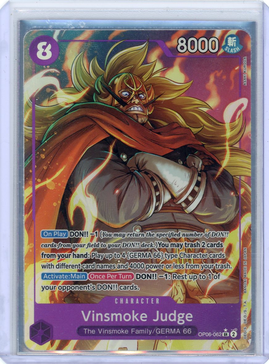 Vinsmoke Judge (Alternate Art) - Wings of the Captain