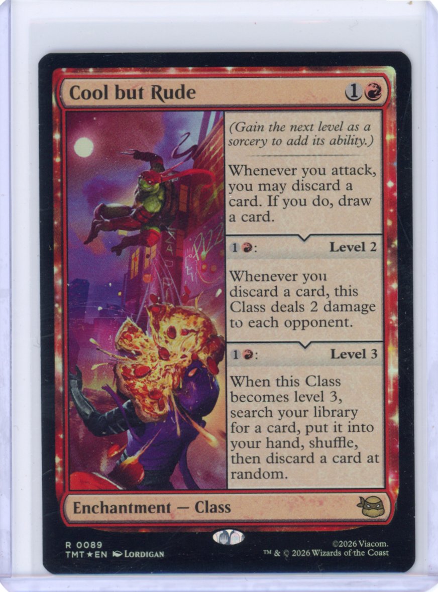 Cool but Rude - Teenage Mutant Ninja Turtles (TMT) R-0089
