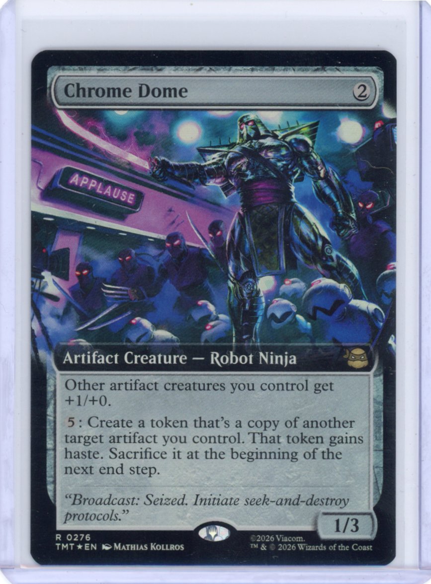 Chrome Dome (Extended Art) - Teenage Mutant Ninja Turtles (TMT) R-0276