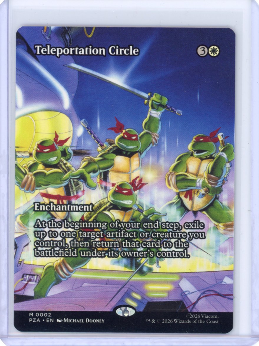 Teleportation Circle (Borderless) - Teenage Mutant Ninja Turtles Source Material M-0002