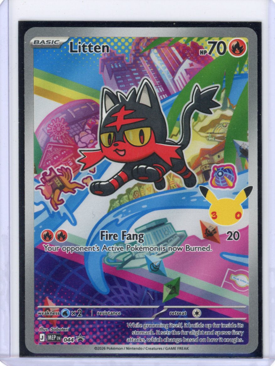 Litten - 044 - ME: Mega Evolution Promo