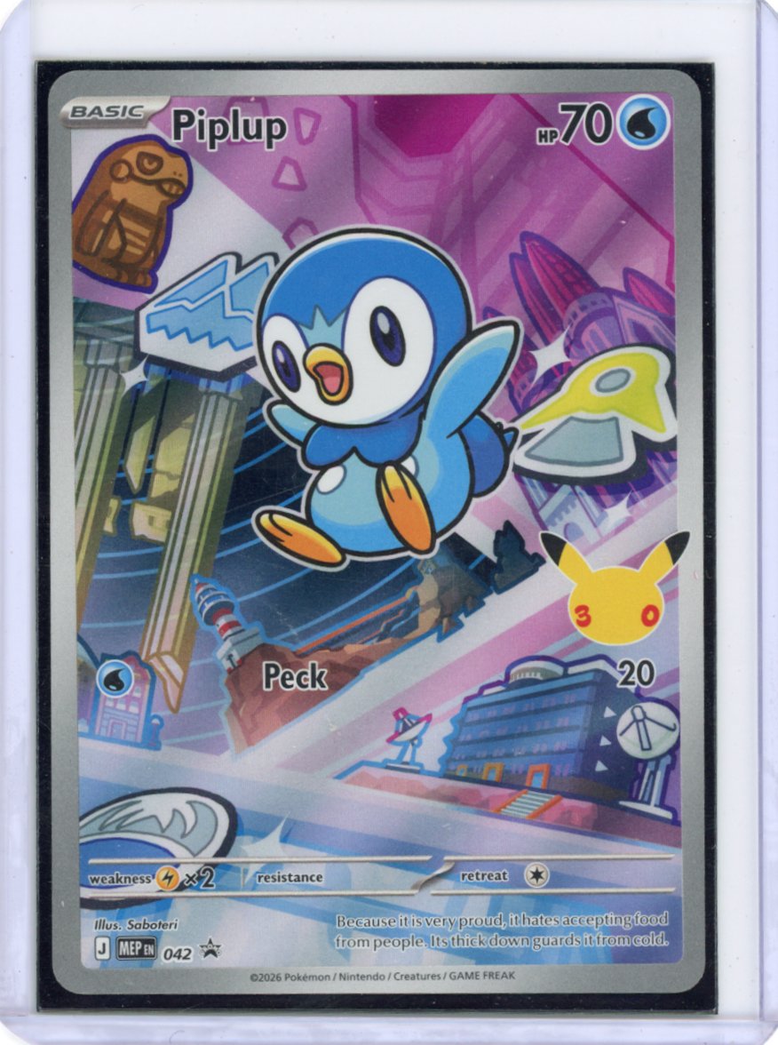 Piplup - 042 - ME: Mega Evolution Promo