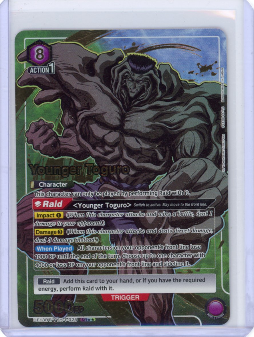 Younger Toguro (025) (SR**) - UE13BT: Yu Yu Hakusho: Ghost Files