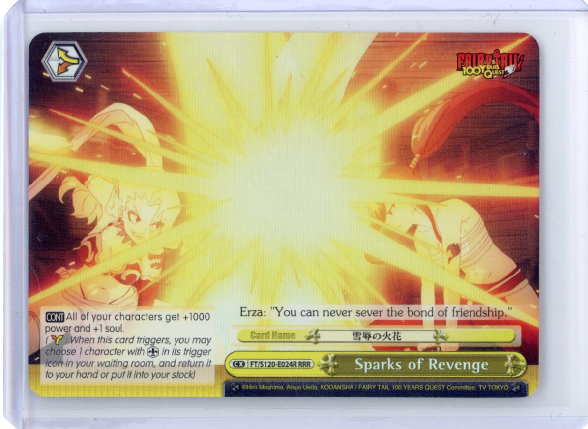 Sparks of Revenge (RRR) - FAIRY TAIL 100 YEARS QUEST