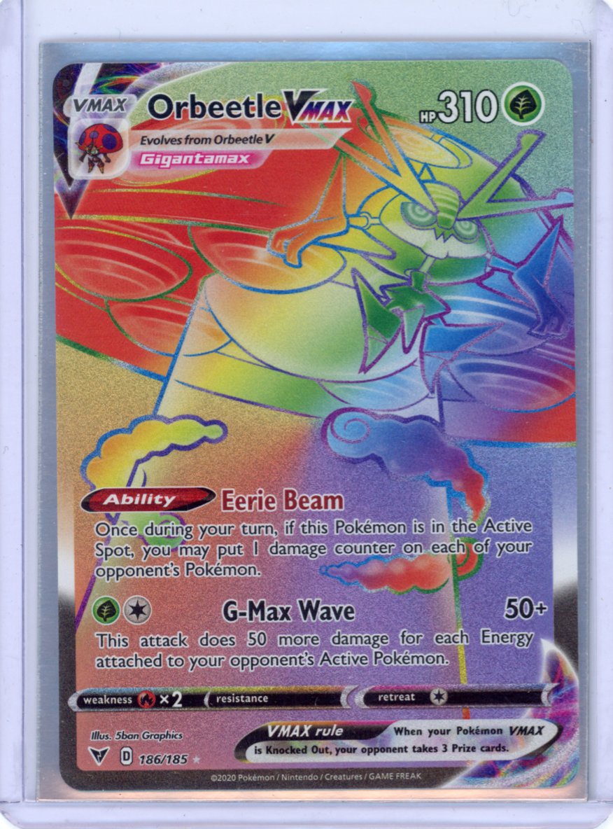 Orbeetle VMAX (Secret) - SWSH04: Vivid Voltage